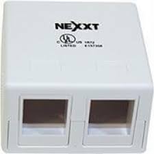Caja exterior Mount Box 2 Port WH Nexxt