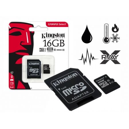 Memoria Micro SD 64GB clase 10 Kingston