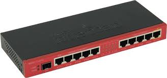 Router Board Mikrotik 10 puertos S/WF