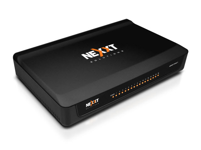 Nexxt Naxos 1600 Desktop Switch 16 puertos 10/100