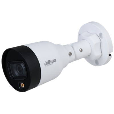 Camara Bala IP FULL COLOR FHD 1080P 2Mpx lente 2,8mm LED 30 Mts PoE