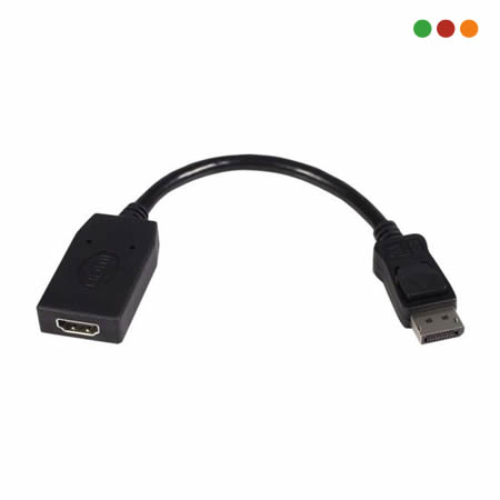 Adaptador DisplayPort M a HDMI H | Generico